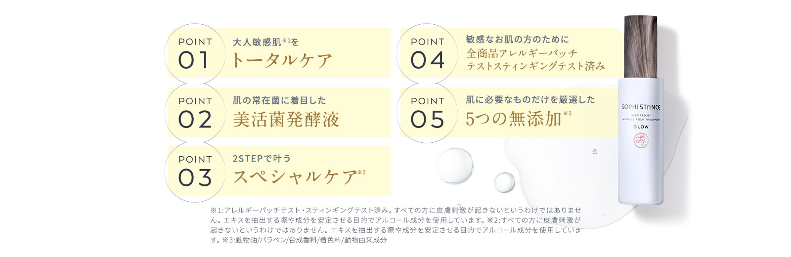 大人敏感肌をトータルケア